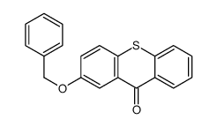 2-phenylmethoxythioxanthen-9-one结构式