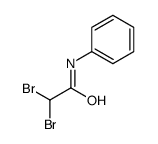 2,2-dibromo-N-phenylacetamide Structure
