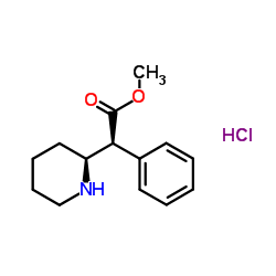 methylphenidate hydrochloride Structure