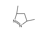 (3S,5S)-3,5-dimethyl-4,5-dihydro-3H-pyrazole结构式