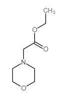 2-(4-吗啉基)乙酸乙酯结构式
