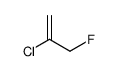 2-chloro-3-fluoroprop-1-ene结构式