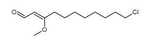 11-chloro-3-methoxyacrolein结构式