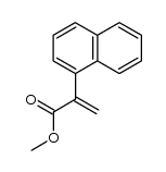 2-naphthalen-1-yl-acrylic acid methyl ester Structure
