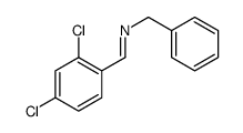 N-benzyl-1-(2,4-dichlorophenyl)methanimine Structure