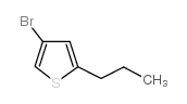 4-bromo-2-propylthiophene Structure