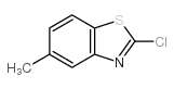 2-氯-5-甲基苯并噻唑结构式