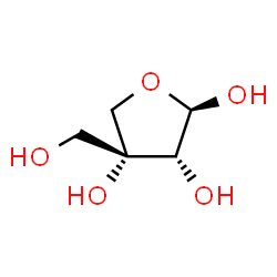 D-Apio-β-D-furanose Structure