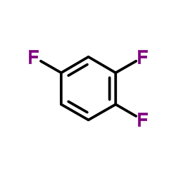 1,2,4-三氟苯结构式