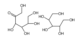 (3S,4R,5R)-1,3,4,5,6-pentahydroxyhexan-2-one,(2S,4R)-pentane-1,2,3,4,5-pentol Structure
