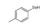 4-methylbenzeneselenol Structure