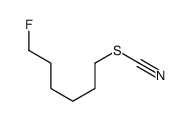 Thiocyanic acid 6-fluorohexyl ester Structure