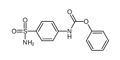 苯基4-(氨基磺酰基)苯基氨基甲酸酯结构式