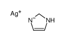 1H-Imidazole, silver(1+) salt结构式