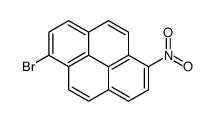 1-bromo-6-nitropyrene Structure