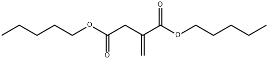2-亚甲基丁二酸二戊酯结构式