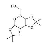 1,2：3,4-二-O-异亚丙基-α-D-半乳糖-己二醛-1,5-吡喃糖结构式