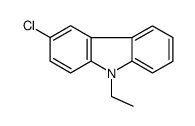 3-chloro-9-ethylcarbazole Structure