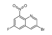 3-Bromo-6-fluoro-8-nitro-quinoline picture