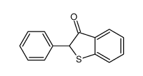 2-phenyl-1-benzothiophen-3-one结构式