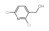 2,6-Dichloro-3-(hydroxymethyl)pyridine structure