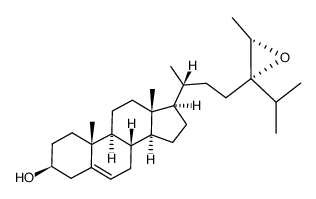 (24S,28S)-24,28-epoxystigmast-5-en-3β-ol结构式