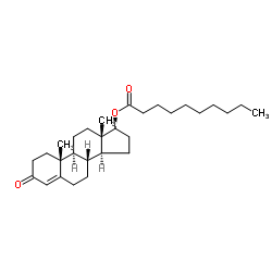 癸酸睾酮结构式