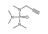 N-[bis(dimethylamino)phosphoryl]-N-methylprop-2-yn-1-amine结构式