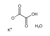 potassium,2-hydroxy-2-oxoacetate,hydrate Structure
