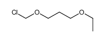 1-(chloromethoxy)-3-ethoxypropane Structure