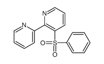 3-(benzenesulfonyl)-2-pyridin-2-ylpyridine Structure