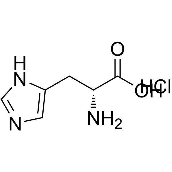 D-组胺盐酸盐一水合物结构式