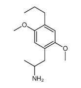 1-(2,5-dimethoxy-4-propylphenyl)propan-2-amine结构式