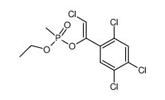 Methyl-phosphonic acid (Z)-2-chloro-1-(2,4,5-trichloro-phenyl)-vinyl ester ethyl ester Structure