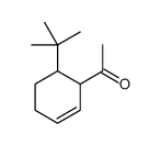1-(6-tert-butylcyclohex-2-en-1-yl)ethanone Structure
