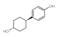 p-(trans-4-hydroxycyclohexyl)phenol Structure