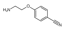 4-(2-氨基乙氧基)苯腈结构式