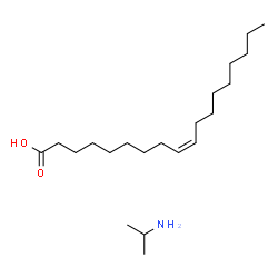 oleic acid, compound with isopropylamine (1:1) Structure
