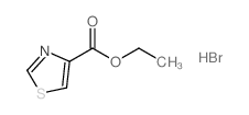 噻唑-4-羧酸氢溴酸乙酯结构式