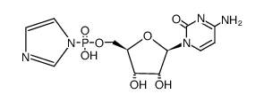 cytidine 5'-phosphate imidazolide Structure
