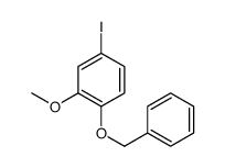 4-iodo-2-methoxy-1-phenylmethoxybenzene Structure