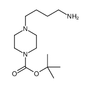 1-Boc-4-(4-Aminobutyl)piperazine Structure