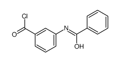 3-benzamidobenzoyl chloride结构式