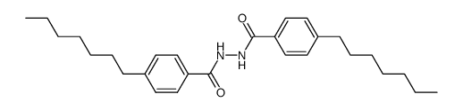 N,N'-Bis-[4-heptyl-benzoyl]-hydrazin Structure