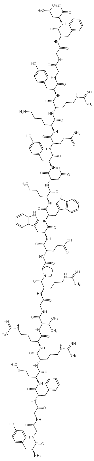 脯氨酰脑啡肽 E结构式