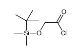 叔丁基二甲基甲硅烷基氧基乙酰氯结构式