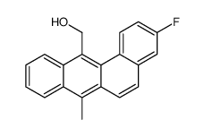 (3-fluoro-7-methylbenzo[a]anthracen-12-yl)methanol结构式