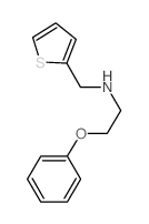 2-Phenoxy-N-(2-thienylmethyl)-1-ethanamine Structure