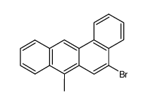 5-bromo-7-methylbenz[a]anthracene结构式