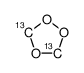 1,2,4-trioxolane-13C2 Structure